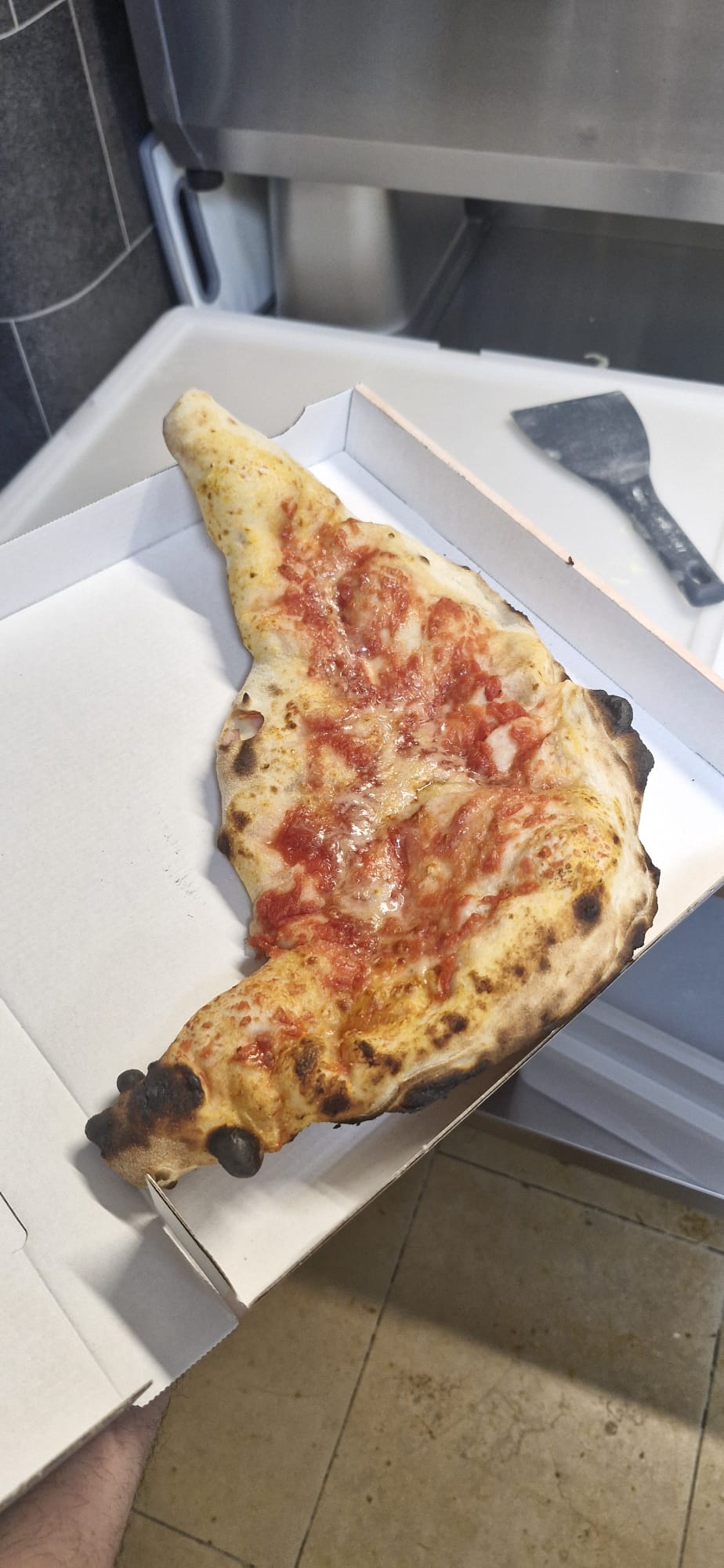 Calzone Vulpiani appena sfornato